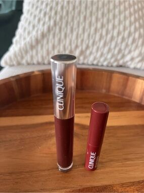NEW Clinique Black Honey Pop Creamy Lip Gloss & Almost Lipstick Duo